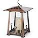 H Potter Craftsman Outdoor Decorative Candle Lantern Holder for Indoor Table Top Patio Deck