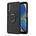 Galaxy A7 2018 Case DWaybox Ring Holder Iron Man Design 2 in 1 Hybrid Heavy Duty Armor Hard Back Case Cover for Samsung Galaxy A7 2018 SM-A750 6.0 Inch (Black)