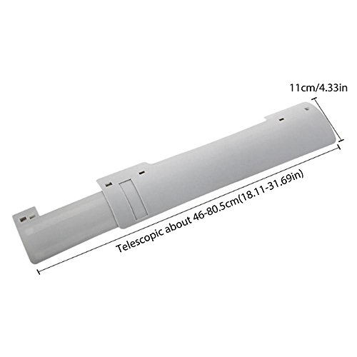 Aolvo Air Conditioner Deflector Air Diverter Air Conditioning Air Deflector AC Deflector Retractable Anti-wind Baffles Confinement Windshield Shield Wind Guide(Not Included Air Conditioner)