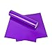 RUSPEPA Heat Transfer Vinyl HTV - Iron On for Silhouette Cameo & - HTV for Fabrics and Hats - 12x12Inch - 3sheet - Purple