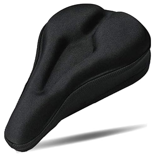 RIXOW Gel Saddle Cover Bicycle Saddle Cover Gel Cover for Road Bike Saddles Mountain Bike Saddle Protector for Bicycle Seat