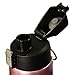 Aquatix (Rose Gold, 21 Ounce) Pure Stainless Steel Double Wall Vacuum Insulated Sports Water Bottle with Convenient Flip Top - Keeps Drinks Cold for 24 Hours, Hot for 6 Hours