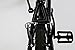EuroMini Campo Lightweight Aluminum Frame Shimano 7 Speed 28Lb Folding Bike, Matte Black, 11