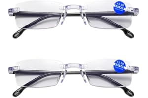 Invisposture Glasses, Invisposture Auto-Focus Anti-Blue Reading Glasses for Women Men Intelligent Dual Focus