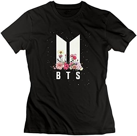 HIUYHIOJXN BTS in Bloom Tshirt Womens T-Shirt Tee Bangtan Boys Tee