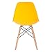 Poly and Bark Vortex Side Chair, Yellow