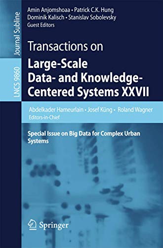 Transactions on Large-Scale Data- and Knowledge-Centered Systems XXVII: Special…