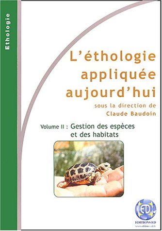L' éthologie appliquée aujourd'hui