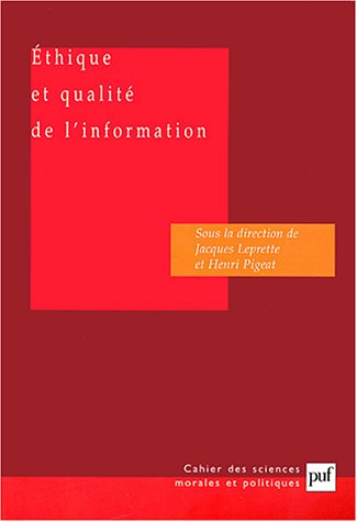 Éthique et qualité de l'information
