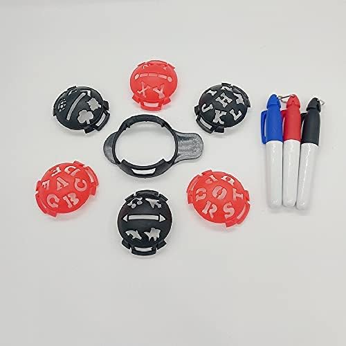 Men Golf Ball Markers Line Drawing Tools On-Course Accessories Pen Set for Men and Women Monogrammer Golf Ball Line Markers Men Golf Ball Markers Line Drawing Tools On-Course Accessories Pen Set for Men and Women Monogrammer Golf Ball Line Markers