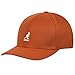 Kangol Wool Flexfit Baseball Hat for Men and Women, Large-X-Large, Fire Opal