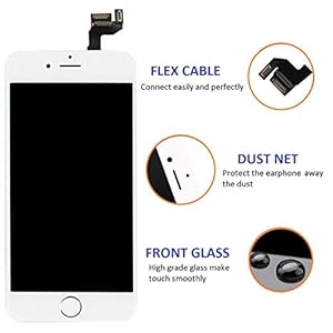 Brinonac per iPhone 11 Schermo LCD, 6,1" Display 3D Touch Screen Digitizer Parti di Ricambio con Strumenti di Riparazione e Protezione Schermo - immagine 4