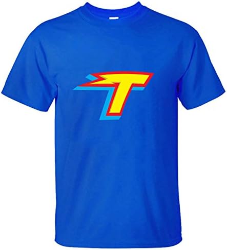 HUENS Thundermans Away Mens Cotton Graphic T-Shirt Blue Size XL