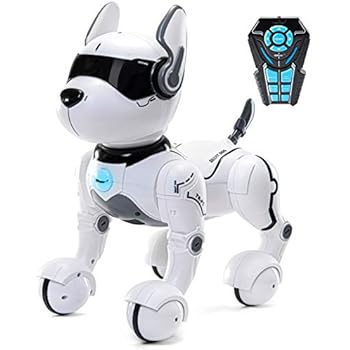 Remote Control Robot Dog Toy, Robots for kids, Rc Dog Robot Toys for Kids 2,3,4,5,6,7,8,9,10 year olds and up, smart & Dancing Robot Toy, Imitates Animals mini Pet Dog Robot