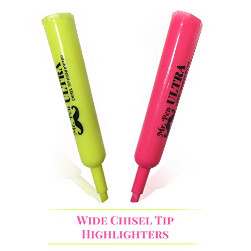 Mr. Pen 18 Pc Highlighter Set, 6 Gel Bible Highlighter Non Bleed, 8