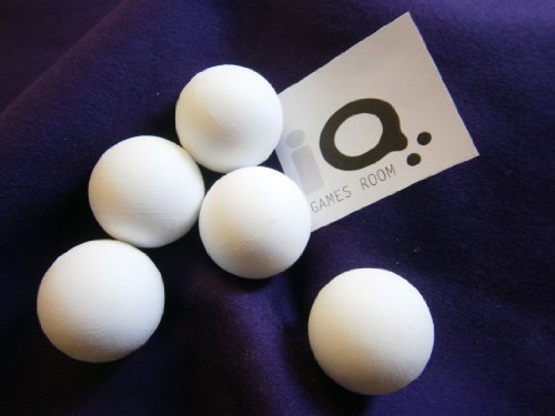 IQ FIVE Nylon Football Table Balls, 36mm, Scuffed Outer - Ideal for Garlando, FAS Commercial, Larger Tables