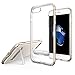 Spigen Crystal Hybrid iPhone 7 Plus/iPhone 8 Plus Case with Water-Mark Free Clear Case and Magnetic Metal Kickstand for Apple iPhone 7 Plus (2016) / iPhone 8 Plus (2017) - Champagne Gold