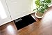 FloorMatShop Please Remove Your Shoes Black Novelty Carpet Nylon Indoor Welcome Entrance Mat Approx. 2' x 3' Surged Edge Made in The USA