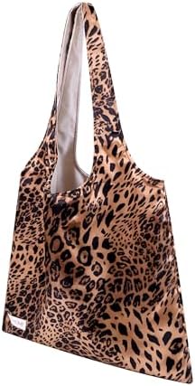 Amazon.com: Leopard Corduroy Tote Bag for Women Large Slouchy