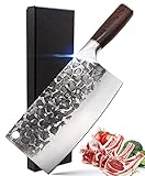 KITORY Meat Cleaver Forged Chinese Chef Knife Bone