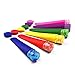 Silicone Ice Pop and Popsicle Mold in Assorted Colors (Set of 6)