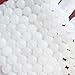 JARTC Natural White Jade Gemstone Loose Beads Round 10mm Energy Stone Healing Power for Jewelry Making
