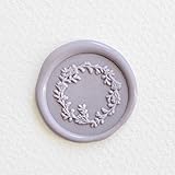 UNIQOOO Garden Wreath Wild Floral Wax Seal Stamp