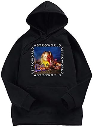 Print Travis Scotts ASTROWORLD Hooded Hoodies Men/Women Harajuku Hip Hop Sweatshirt