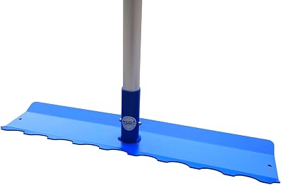 Indoor Outdoors MegaMaxx Heavy Duty Concrete Rake - Adjustable Handle