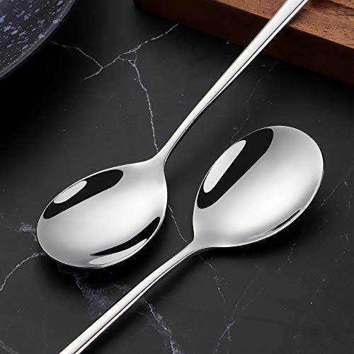 Dinner Spoon Set, Silver, Poylim - Image 5