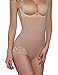 Gotoly Invisable Strapless Body Shaper High Waist Tummy Control Butt lifter Panty Slim (M/L, Beige(Lift up hips))
