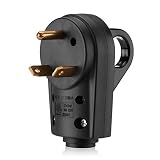 Miady 30AMP RV Replacement Male Plug with Easy Unplug Design