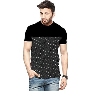 LEOTUDE Regular Fit Half Sleeve Printed Men’s T-Shirt
