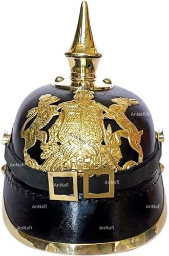 Amazon.com: GERMAN Prussian Blue PICKELHAUBE Helmet WWI & II