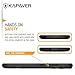 KAPAVER Redmi Note 3 (Qualcomm 2016 Model) Premium Tough Rugged Solid Black Shock Proof Slim Armor Case for Xiaomi Redmi Note 3