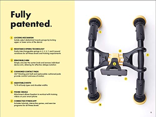 AbXcore for Abs Workout - Ab Machine Exercise Equipment for Home Gym. Resistance Abdominal Muscle Toner, Adjustable Ab… - Image 3