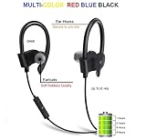 Bluetooth 4.1 SPORTS Headset, For Wireless Stereo Sport Earphones Hands-free Stereo Headphone Running / Hiking Exercise Sweatproof Hi-Fi Sound Hands-free Calling Compatible with all Android , iOS , Windows SAMSUNG, XIOAMI, VIVO, MOTO, HTC, OPPO and all other smartphones By Sami