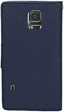 NEX 3 in 1 2-Tone Wallet Case with Wrist Strap for Samsung Galaxy S5 Sport/G860 - Non-Retail Packaging - Blue/Neon Green
