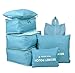 7-Piece Packing Cube Set- Travel Luggage Packing Organizers with Shoe Bag