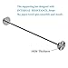 Adhesive Paper Towel Holder, Under Cabinet Towel Rack for Home Kitchen, 304 Stainless Steel-Rustproof No Drilling