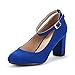 DREAM PAIRS Women's Demilee High Heel Chunky Pumps Shoes