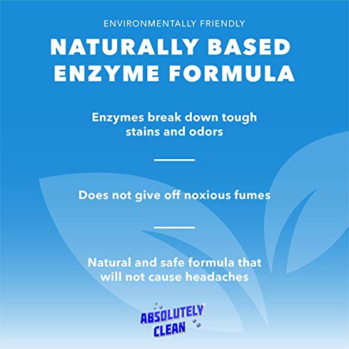 Absolutely Clean Amazing Laundry detergent liquid Stain and Odor Remover, Naturally Based Formula (USA Made) - Thumbnail 6