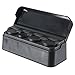 MATCC Car Interior Plastic Coin Case Storage Box Holder Container Organizer Black