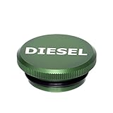Mookis Billet Aluminum Green Fuel Cap Magnetic for Dodge Ram Diesel 2013-2017 Accessory