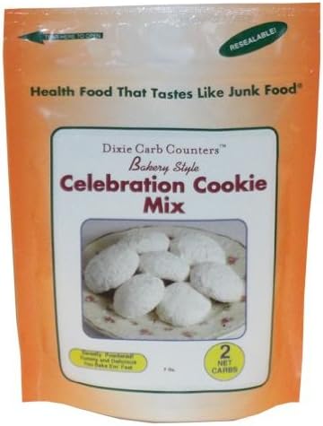 Chocolate Chip Pecan Cookie Mix, Dixie Carb Counters
