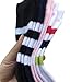 BESTCYC 4 Pairs 4colors Children Boys Girls Cotton Knee Long Socks High Tube Soccer Socks Team Socks