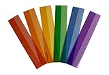 Reading Guide Strips for Kids in Highlighted Colors in Set of Six