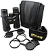 Nikon Monarch 5 10x42 Waterproof/Fogproof Roof Prism Binoculars (7577) Bundle with a Lens Pen + Harness + Case & Essential Accessories (5 Items)