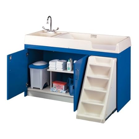 changing table with sink