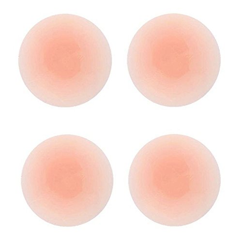 Women reusable star pasties silicone nipple cover sticker adhesive bra tape pad